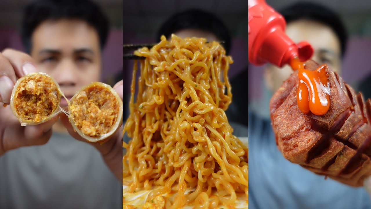 Lần đầu thử xúc xích to có gai, mì cay hồng nam tính, mức nhồi thịt và cái kết