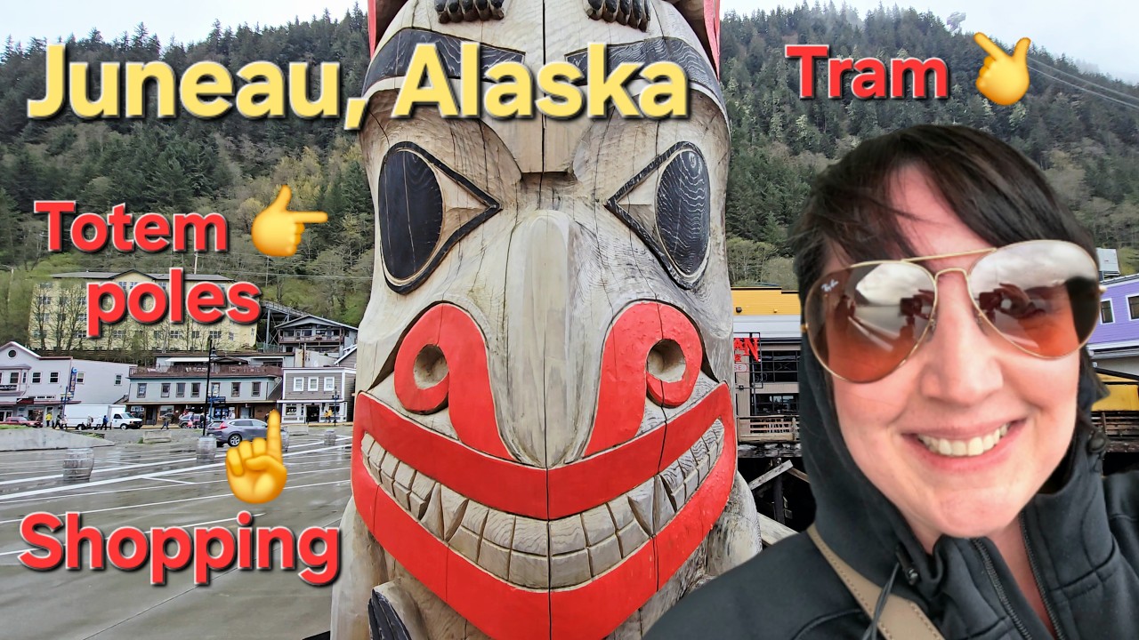 Japan to Alaska Cruise Ep 22: Juneau, Alaska   4K