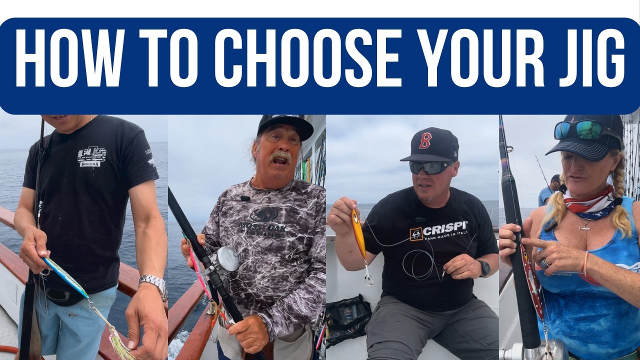How to choose your jig to CATCH MORE BIG FISH