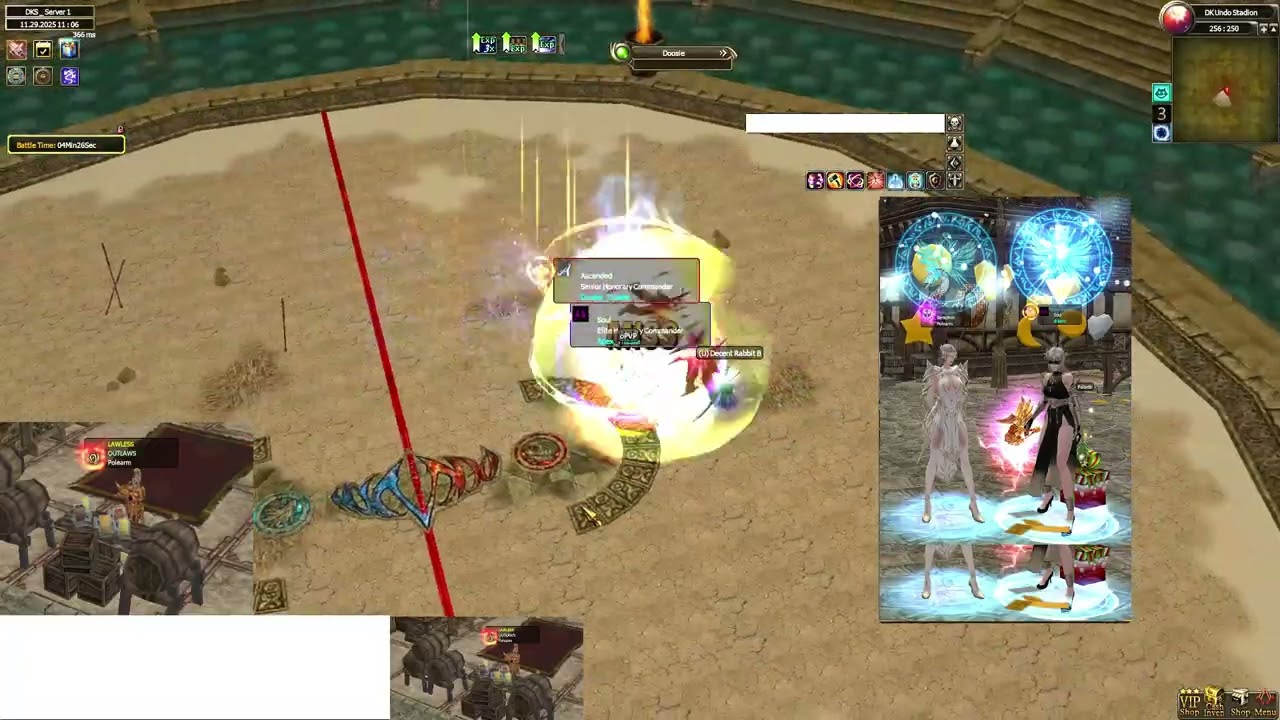 데카론(Dekaron) | Testing the waters | HB vs Bagi/Bagi/AK
