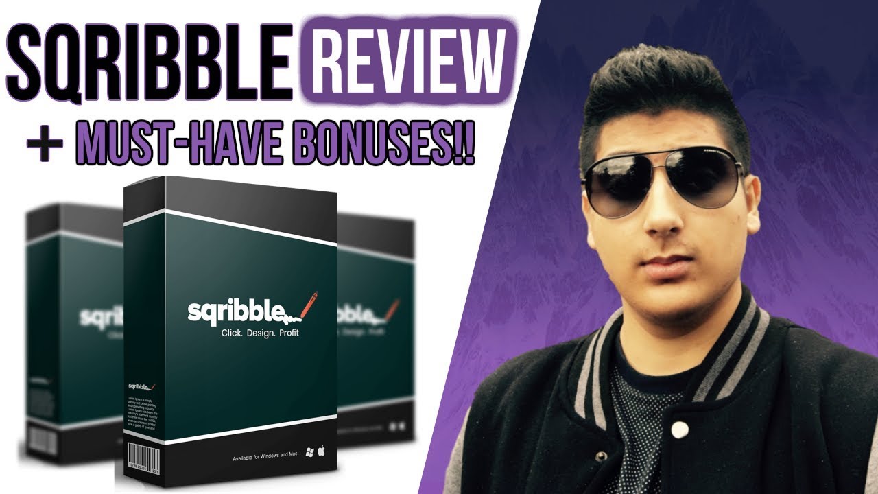 Sqribble Review & Custom Bonuses  - ✋STOP✋ Watch This FIRST!