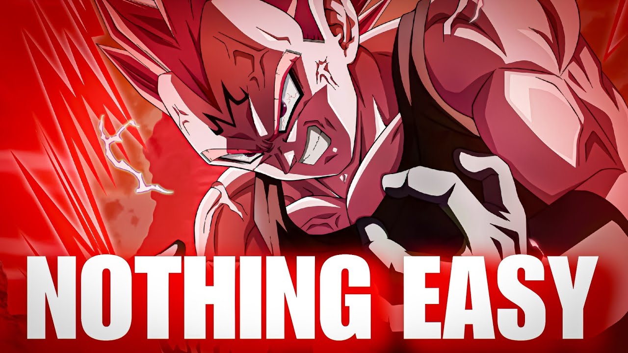 NOTHING EASY! | Vegeta Best Motivational Speech 🔥