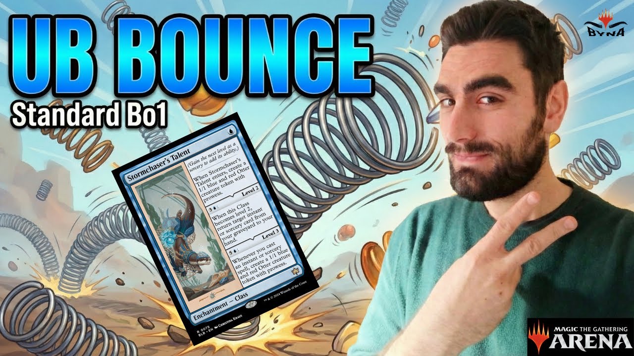 UB BOUNCE Standard Bo1 #magicthegathering   #mtg #mtgarena