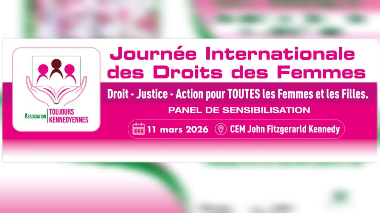 [🛑LIVE] L'association Toujours Kennedyennes Célébre la journée internationale des droits des femmes