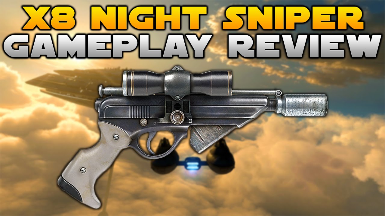 Star Wars Battlefront X8 Night Sniper Gameplay Review