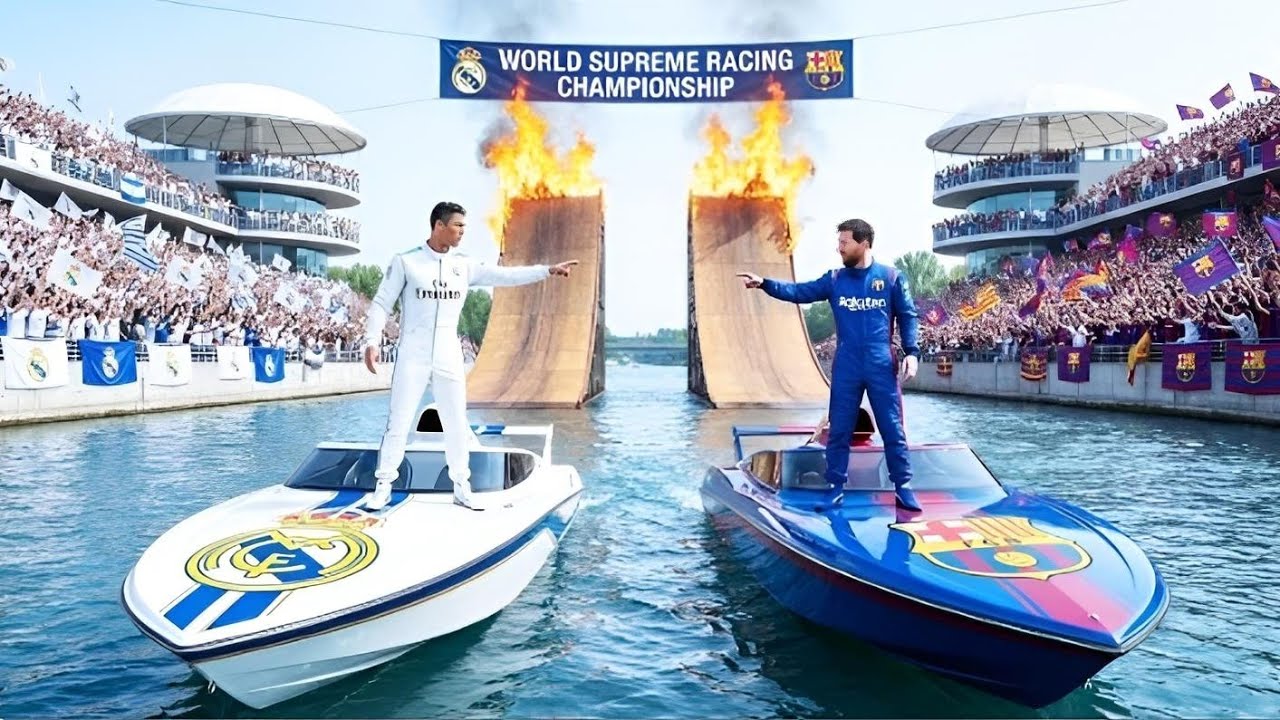 Messi vs Ronaldo: Ultimate Racing Showdown😲