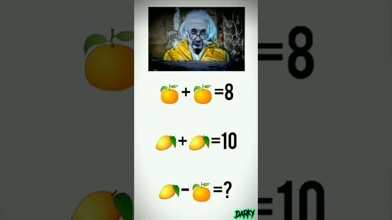 Brain Test 🧠🤔 iq - 200+ can solve 🔥 #brain #test #viral #trending #shorts