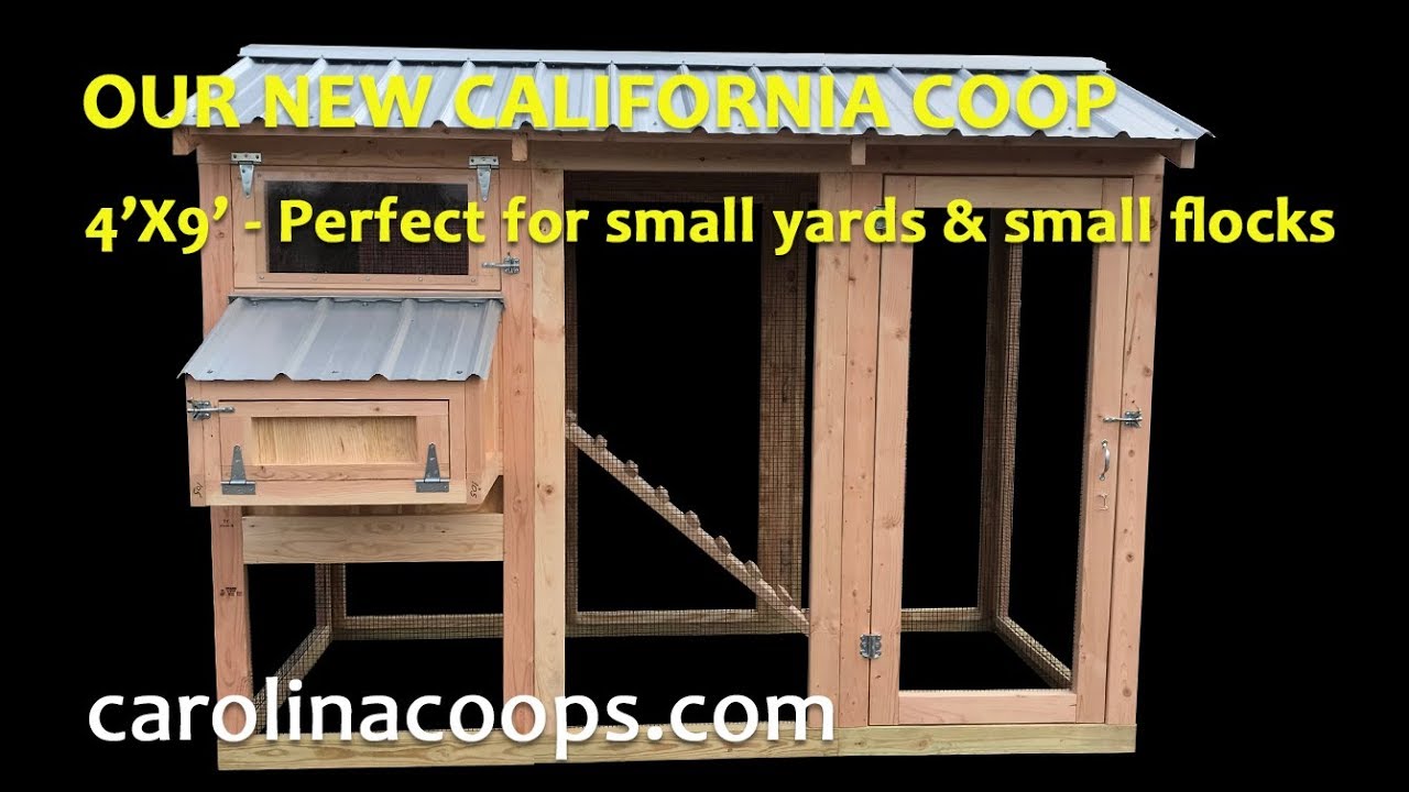 Introducing the New California Coop - A Tiny Home for Chickens