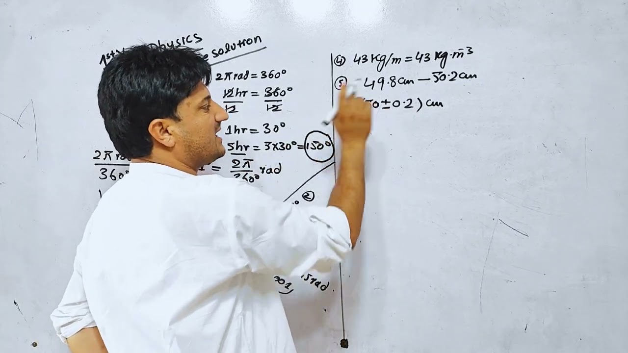 Measurement Class 11 Physics | Chapter 1 MCQs with Answers & Explanations | Exercise Mcqs