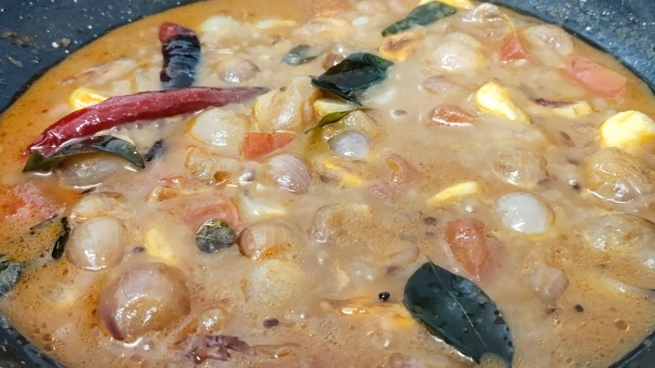 Today's Lunch Box Special... Onion Puli Kulambu and Horse Gram Bean Fry...(5/2/2026)
