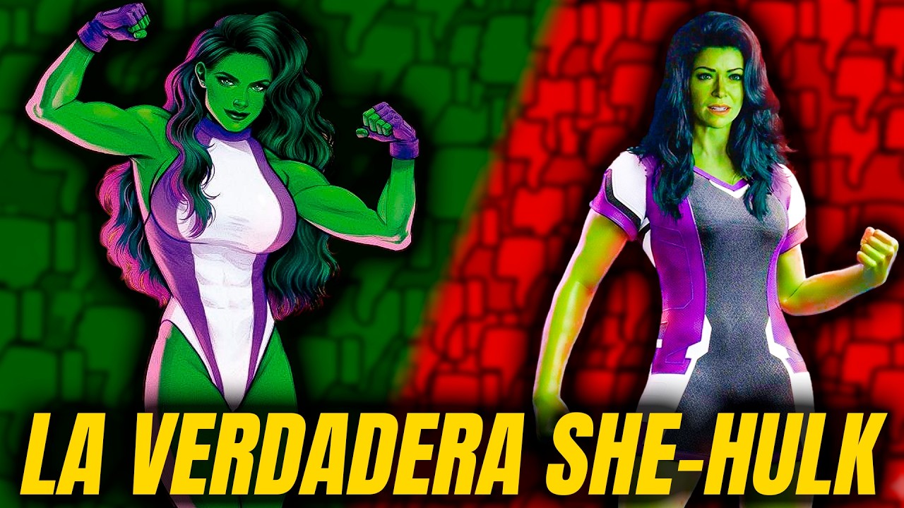 SHE-HULK EN LOS CÓMICS ES GENIAL