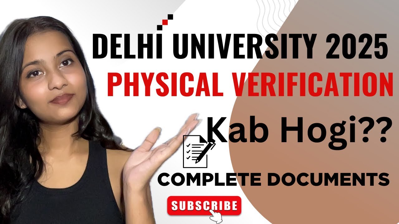 DU physical Verification (Documents)2025 | No Mistake ❌ | In detail every essential documents 