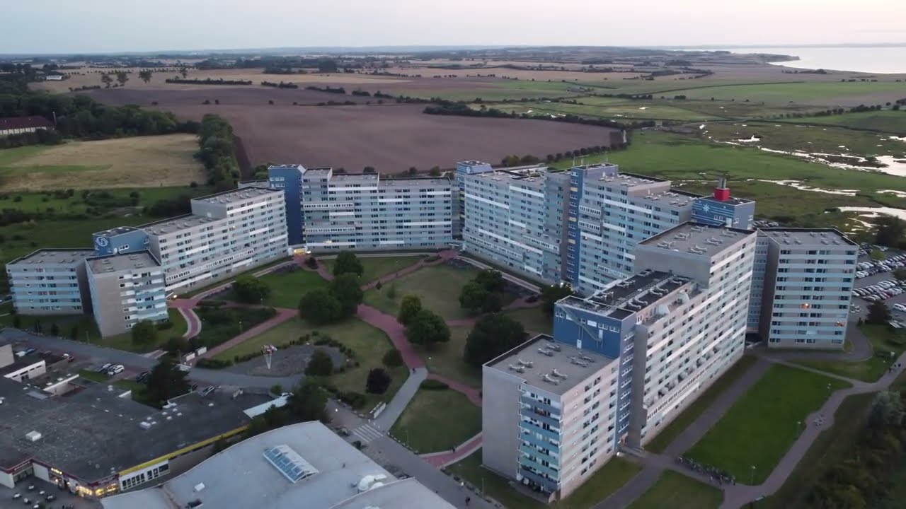 Drohne DJI Mini 2 Drohnenflug Ostsee Heiligenhafen Ferienpark in 4K