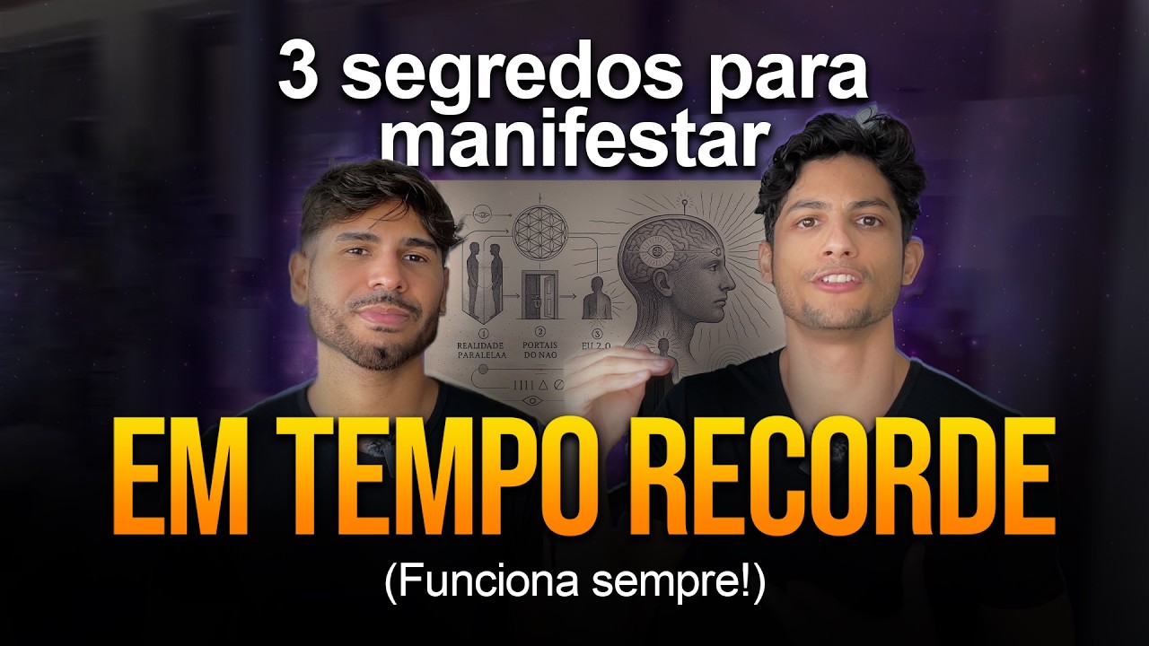 Como manifestar tão rápido que parece ilegal