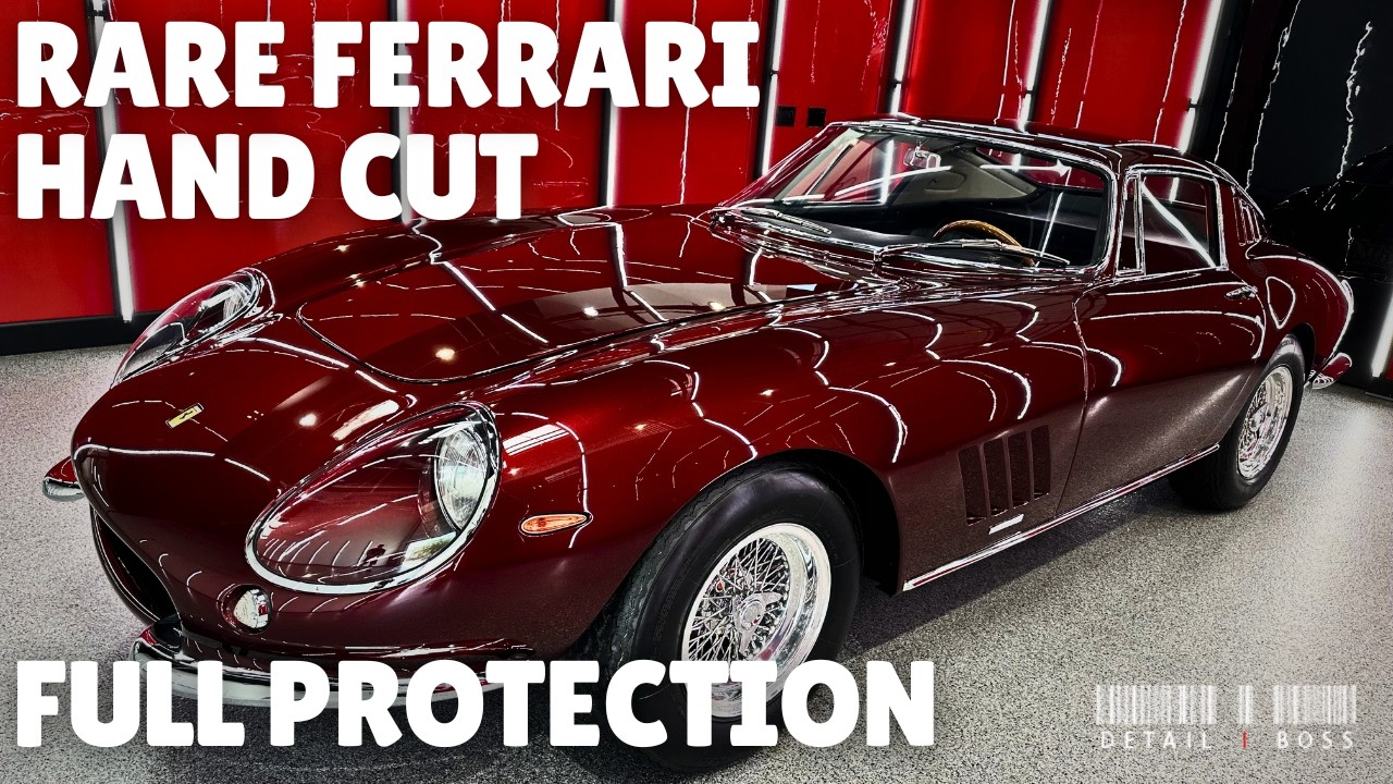 Detail BOSS: Rare Ferrari 275GTB Aluminum Body Protected with Ceramic Pro KAVACA PPF