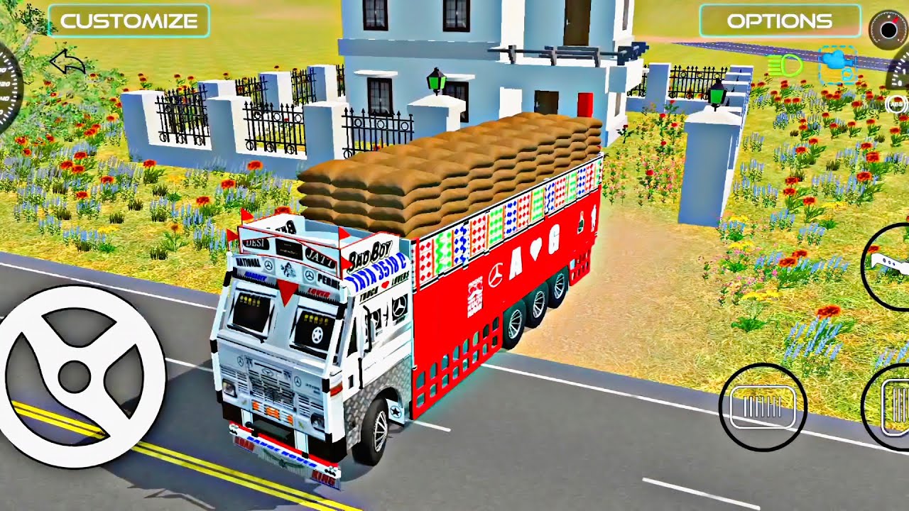 Indian Truck Driving || Indian Vehicles simulator 3d #dumper #tractor #gamingvideos
