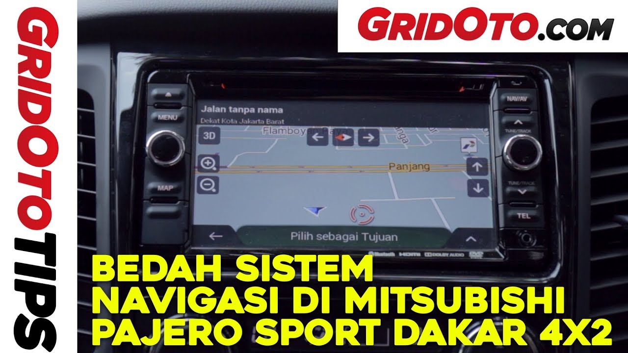 Bedah Sistem Navigasi Mitsubishi Pajero Sport Dakar 4x2 | How To | GridOto Tips