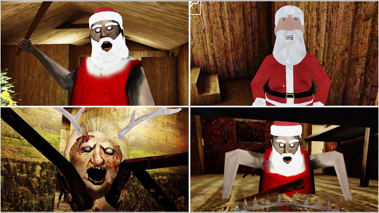 Granny Version 1.8.8 Christmas Theme All Jumpscares
