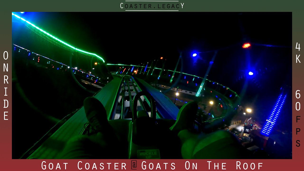 POV • Goat Coaster @ Goats on the Roof | 4K @60fps