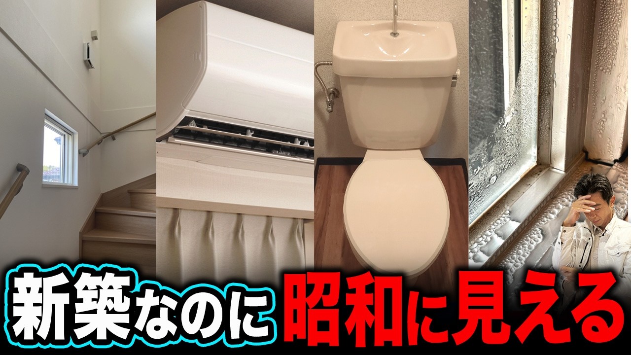 【新築なのに古く見える】やってはいけない時代遅れ設計【注文住宅/断熱/耐震/窓性能/玄関段差】
