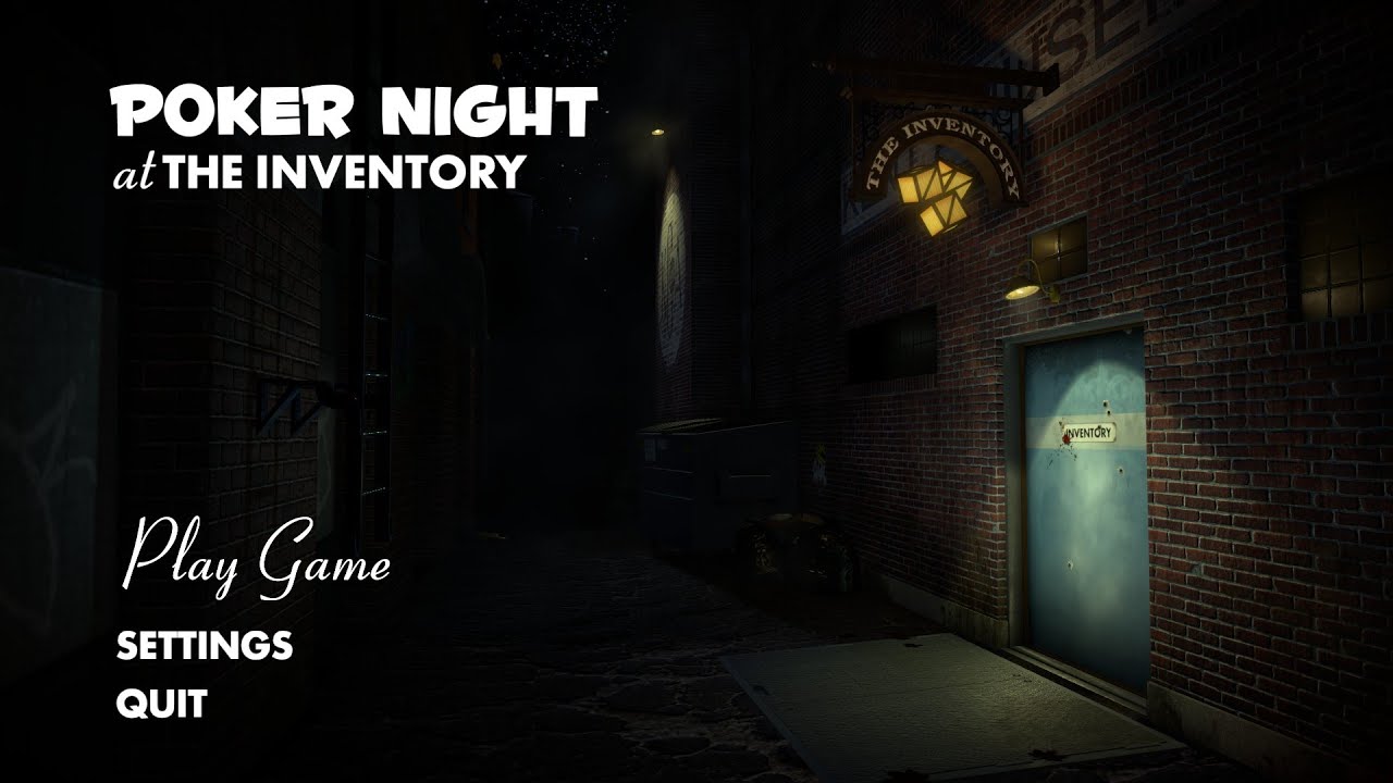 Poker Night at the Inventory is BACK!!!!