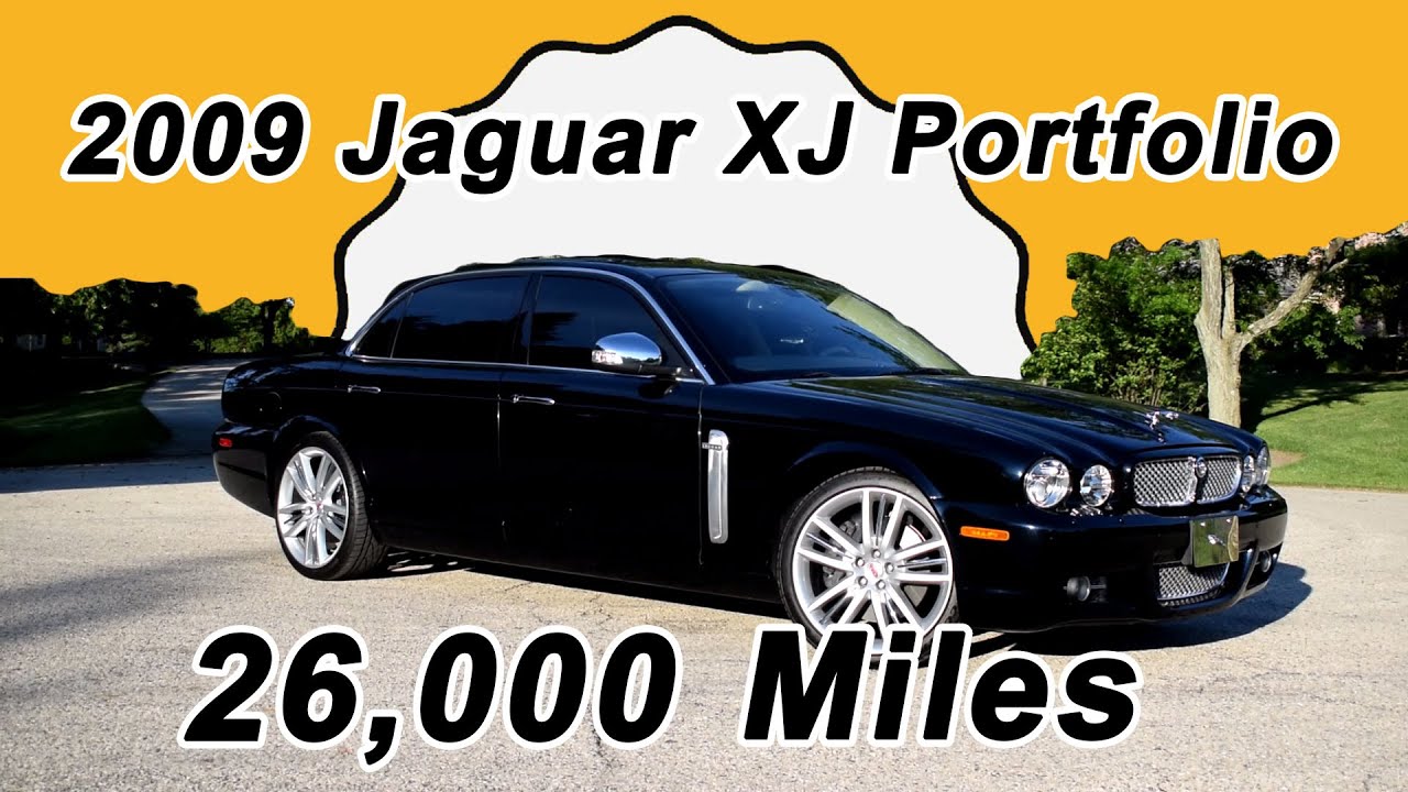 26,000 Mile 2009 Jaguar XJ Portfolio (X358) Review