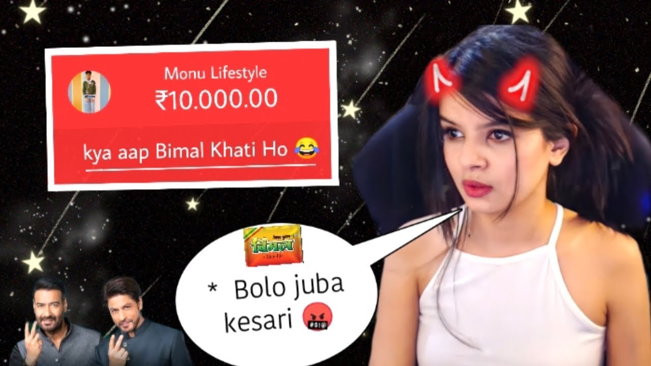 I roast beautiful 🤩 streamer @KrutikaPlays
