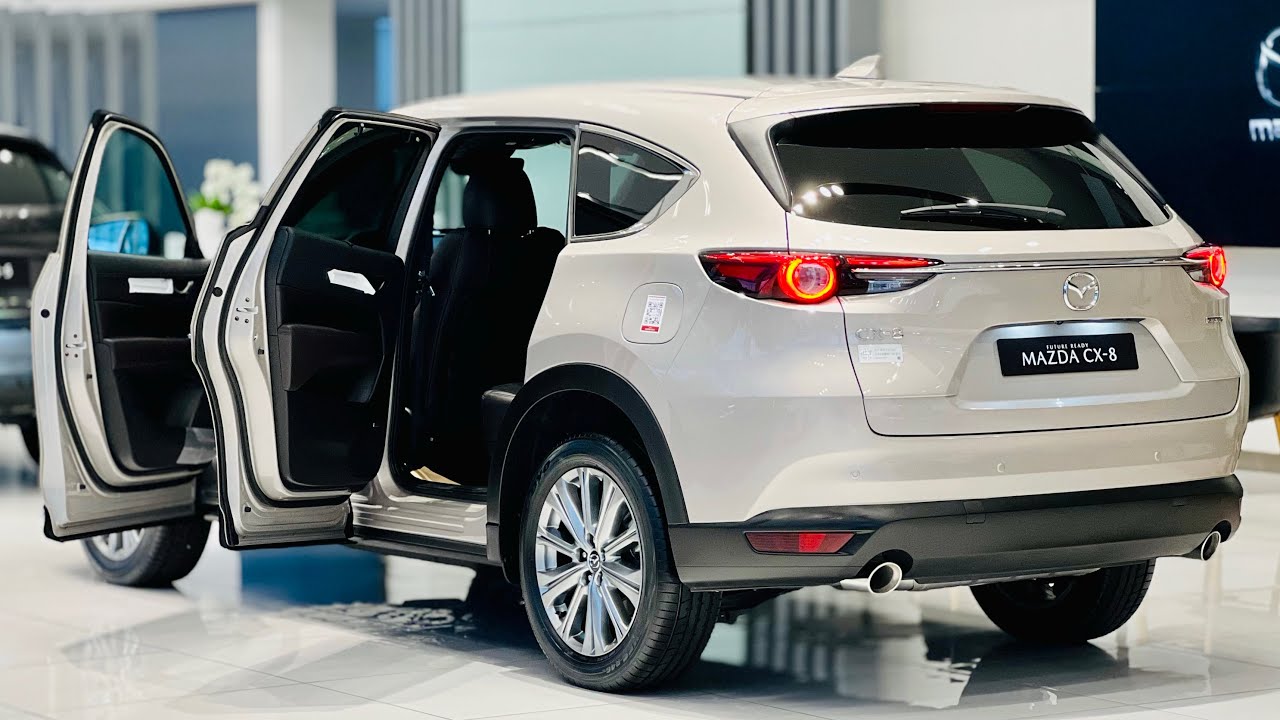 New Mazda CX8 - 2.5L ( 2025) Luxury 3 Row Family SUV | Interior And Exterior