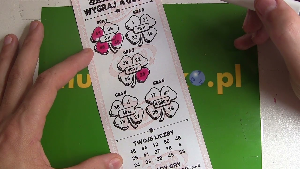 Ekspres Losy Lotto 🎲 Czterolistna Koniczynka #0009 🍀 Premiera 👉 Wygrana