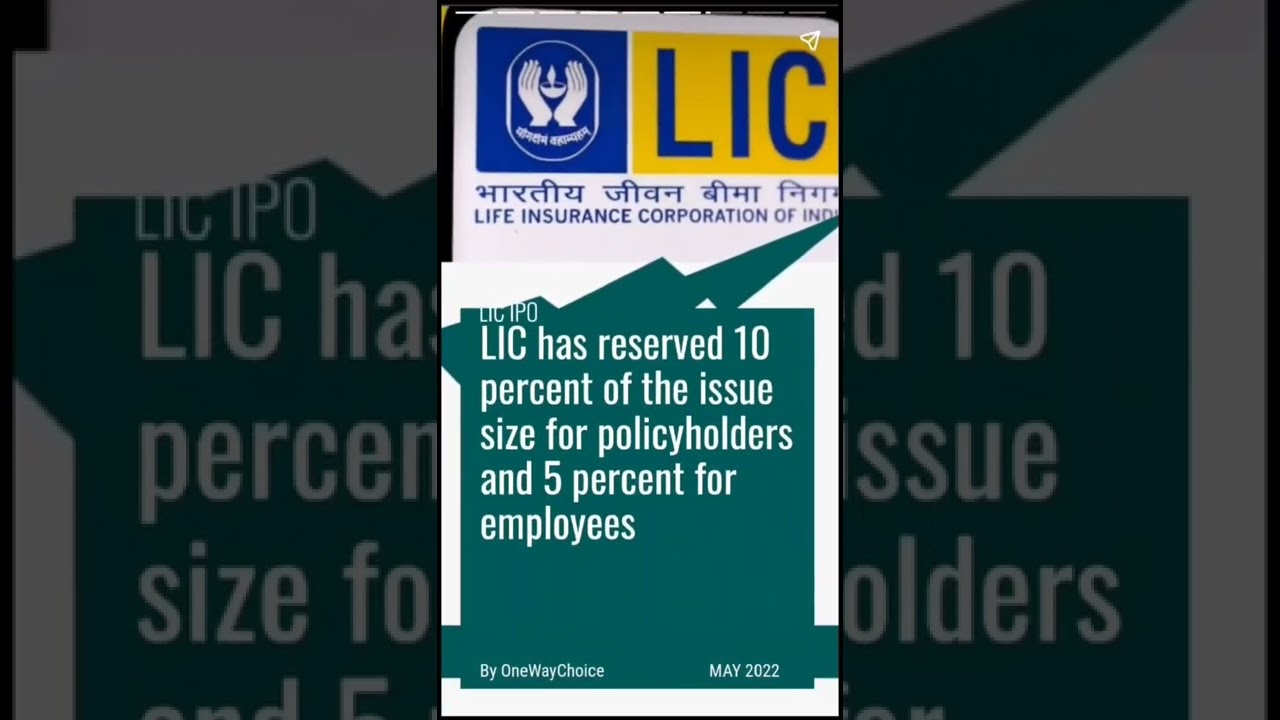 LIC IPO issue date, price band and listing date