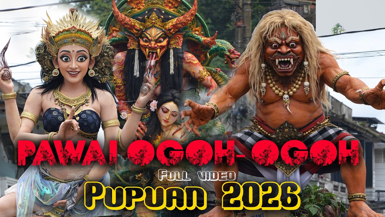 Pawai ogoh-ogoh Pupuan 2026