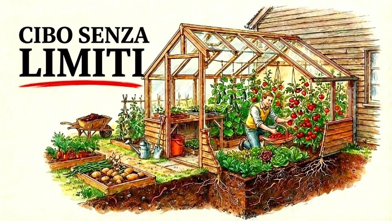 Come Costruire una Serra da Giardino con 200 $: Il Sistema Autosufficiente