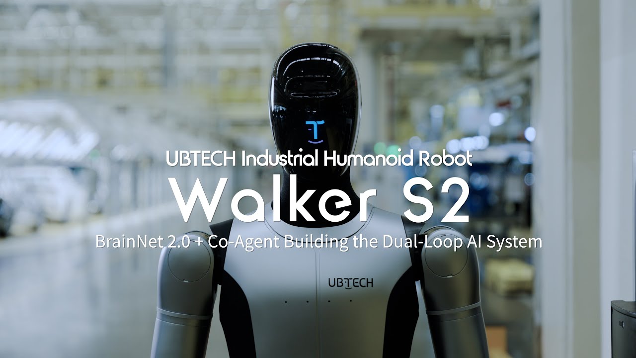 Meet UBTECH New-Gen of Industrial Humanoid Robot&mdash;&mdash;Walker S2