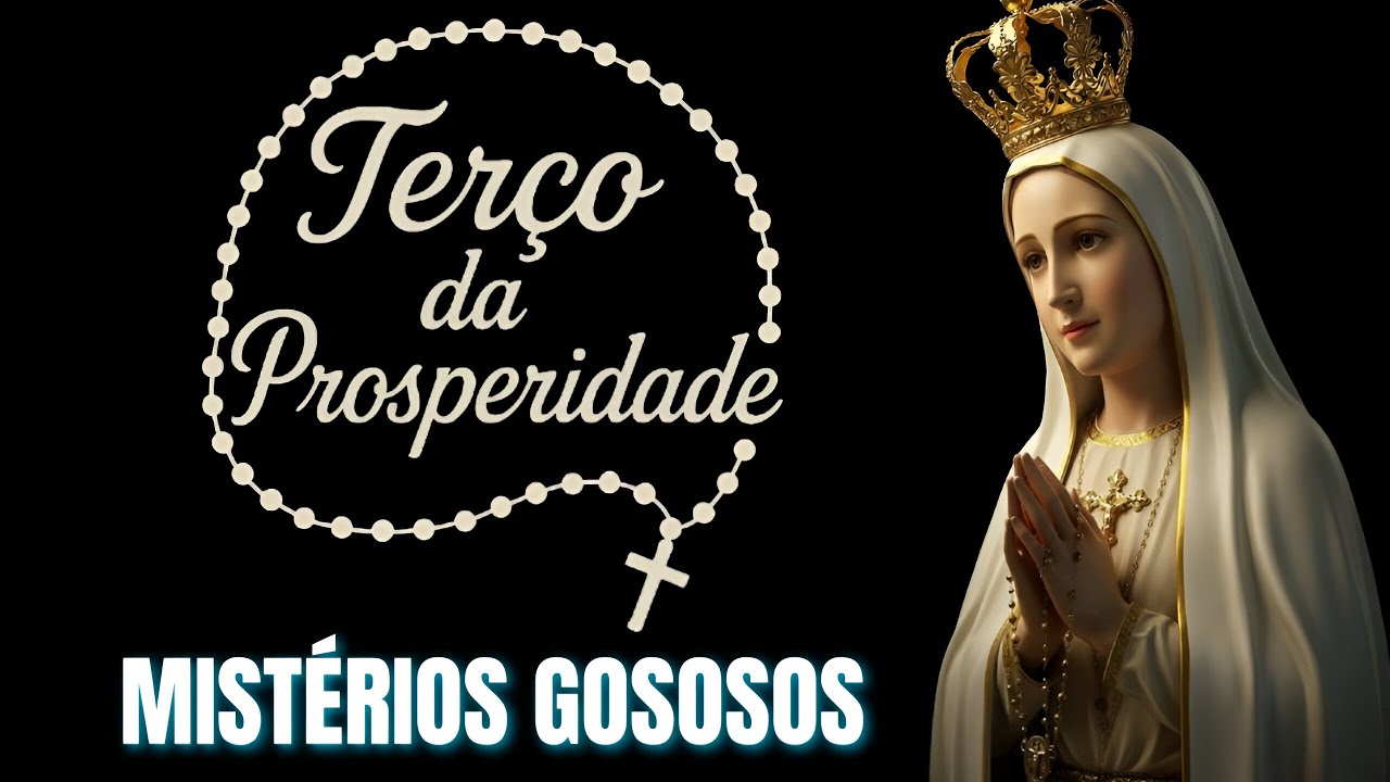 🙏TERÇO DA PROSPERIDADE / MISTÉRIOS GOSOSOS - SEGUNDA-FEIRA DIA 20/10/2025🌿✨