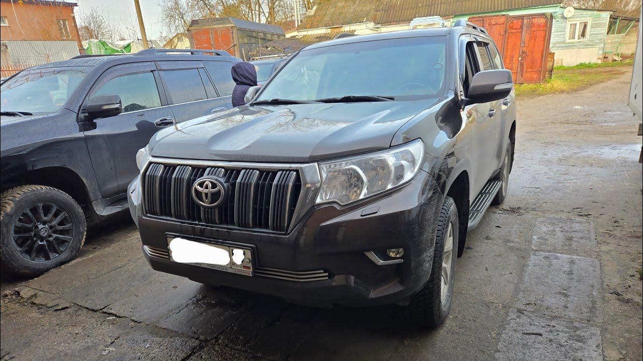 Prado 150 - Дым, Пар и Носки на Эвакуаторе