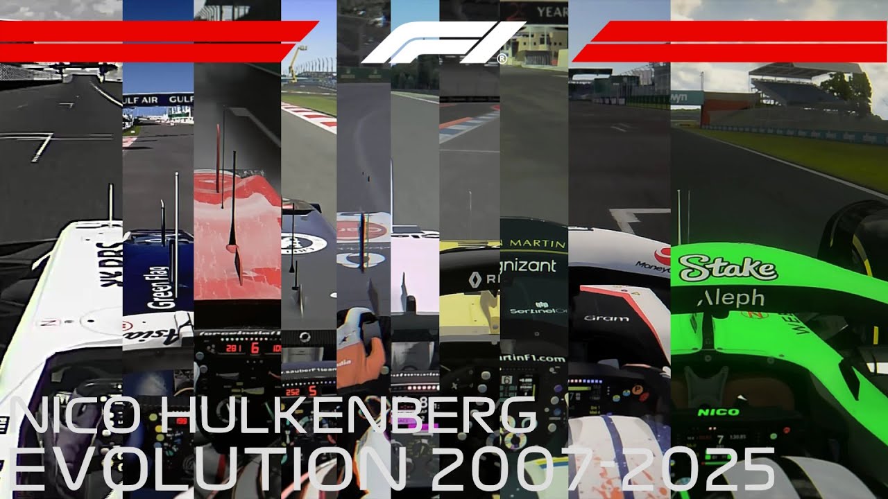 The Evolution Of Nico Hulkenberg (F1 2007-2025)