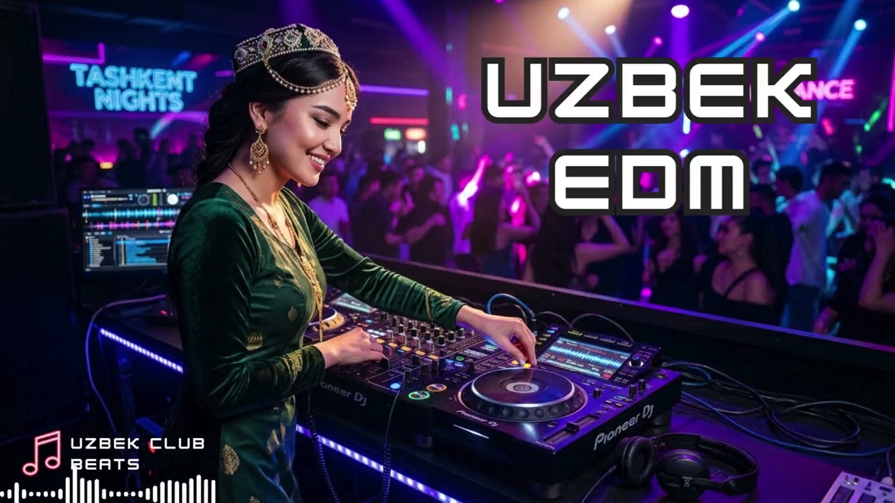 Uzbek EDM Remix Hits 2026 🎧 Modern Electronic Dance & Viral Club Music