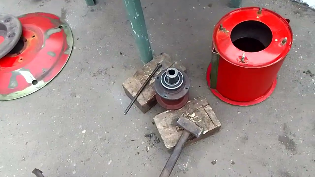 польская роторная коса сколько какой и зачем смазка в карыте