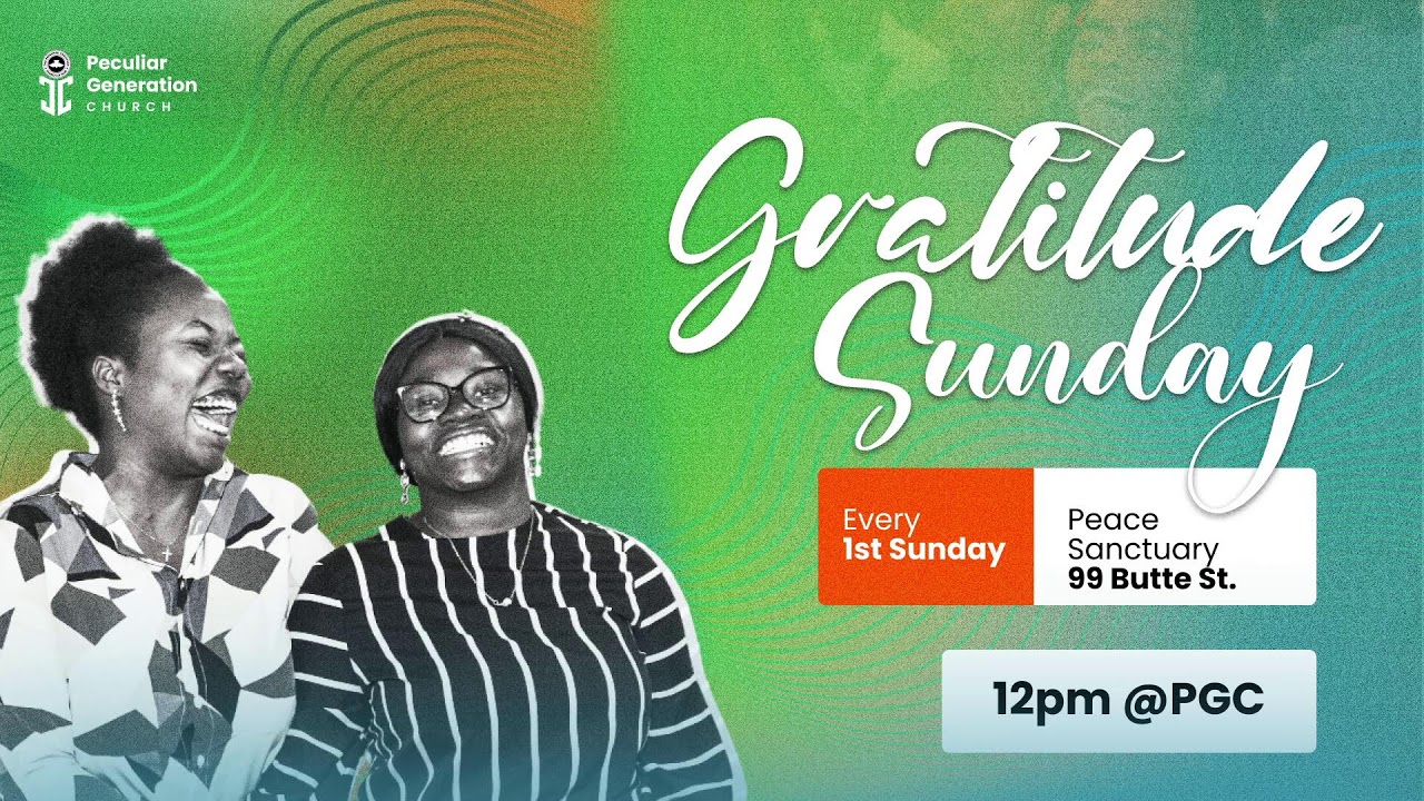 Gratitude Sunday || November 2nd, 2025