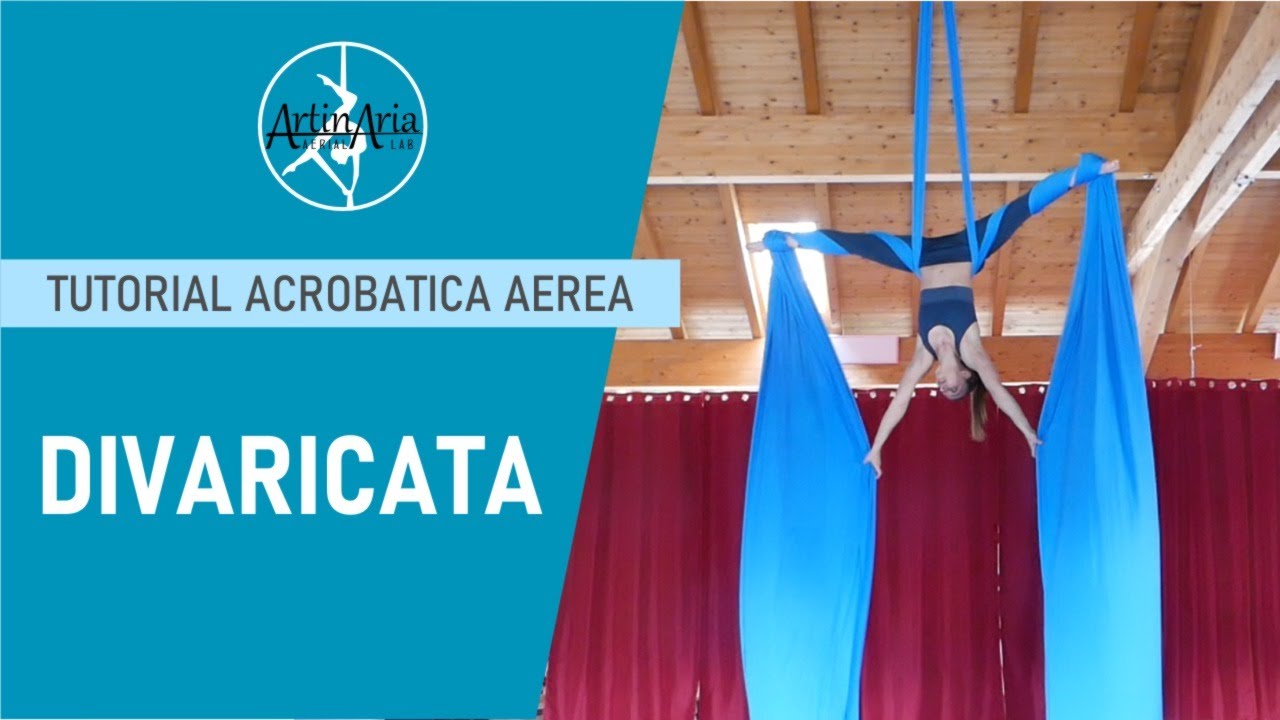 Aerial silks tutorial - DIVARICATA - Artinaria Aerial Lab
