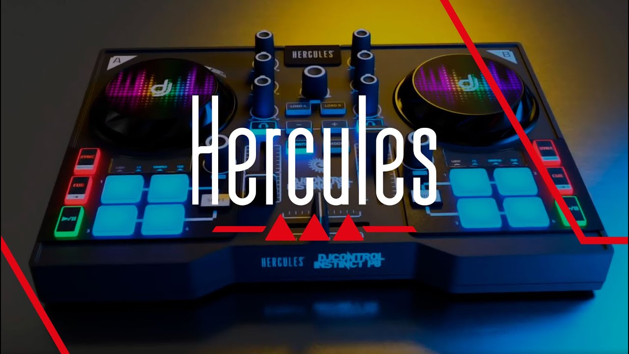 Hercules | DJControl Instinct P8 | From mix to performance