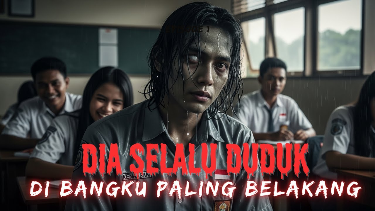 FILM HORROR | DIA SELALU DUDUK DIBANGKU PALING BELAKANG | FILM AI