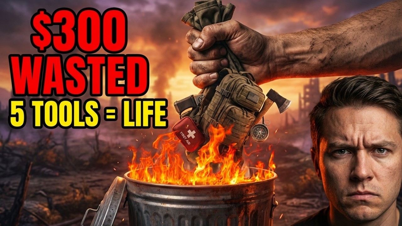 5 SURVIVAL TOOLS THAT ACTUALLY SAVE LIVES: Stop Carrying Useless Gear
