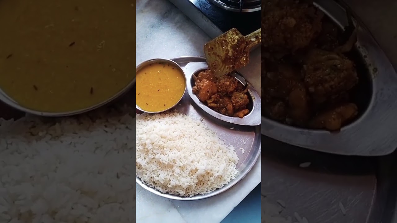 Everyday day lunch thali idea #shorts #lunch #dinner #foodie #linaverma