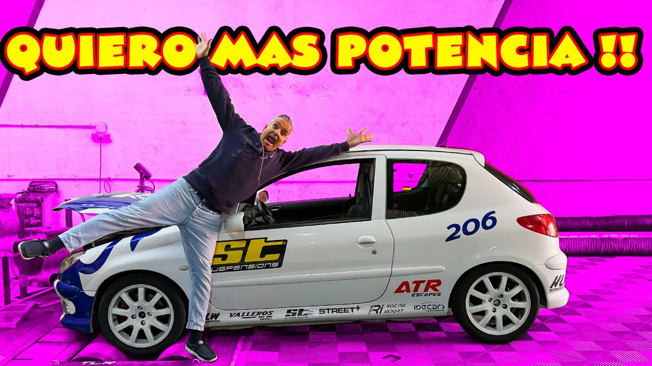 Llevo 3 206 GTI Hacer Repro Para Ganar Mas CV Y Pasa Esto #cap20