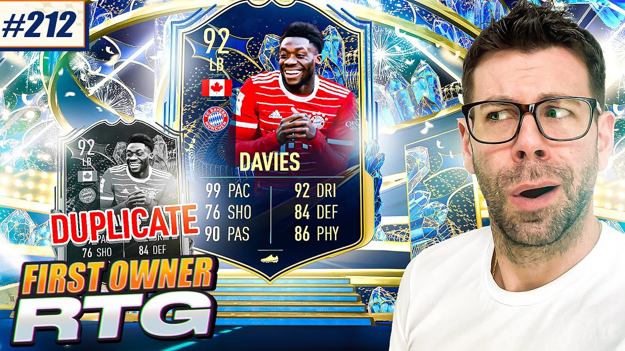 I PACK TOTS ALPHONSO DAVIES!!!! DUPE THEORY?!?! BL TOTS PACK - RTG 212 - FIFA 23