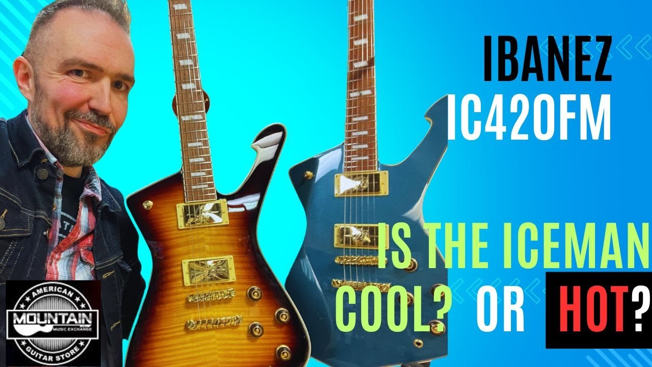 Ibanez Iceman IC420FM - Cool Vintage/Modern Vibes!