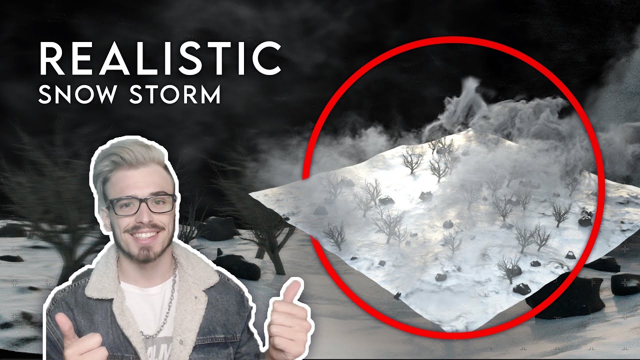 Creating a Realistic Snow Storm in Houdini!