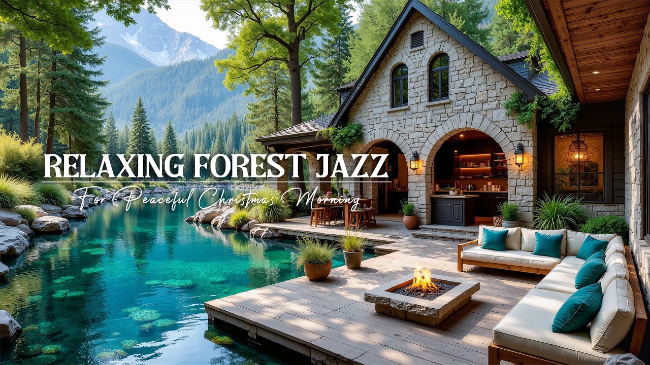 Relaxing Forest Jazz Music - Soft Instrumental Jazz Melodies for a Peaceful Christmas Morning