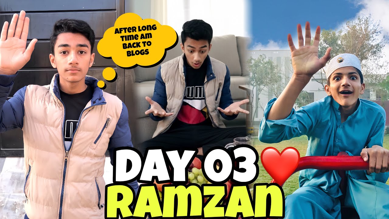 After long time am back to vlogs 🥹|| Day 03 of Ramzan ❤️😍